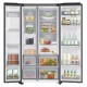 FRIDGE SIDE BY SIDE  RS70F64KETEF (178x90x70 / Ε / INOX / FNF / ΒΡΥΣΑΚΙ / ICE MAKER / Wi-Fi & AI / 640Lt)